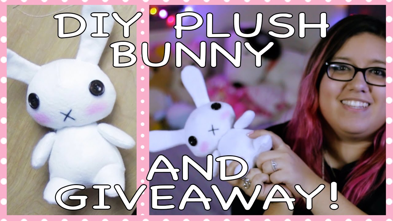 DIY Plush Bunny + Giveaway | Bun & Bumble