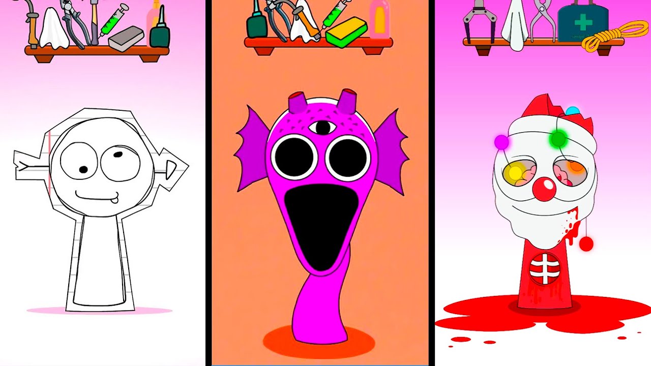 Ohh NO !! HELP Sprunki | Incredibox Sprunki SURVIVED Animation !!! 🟢 #sprunki #incredibox