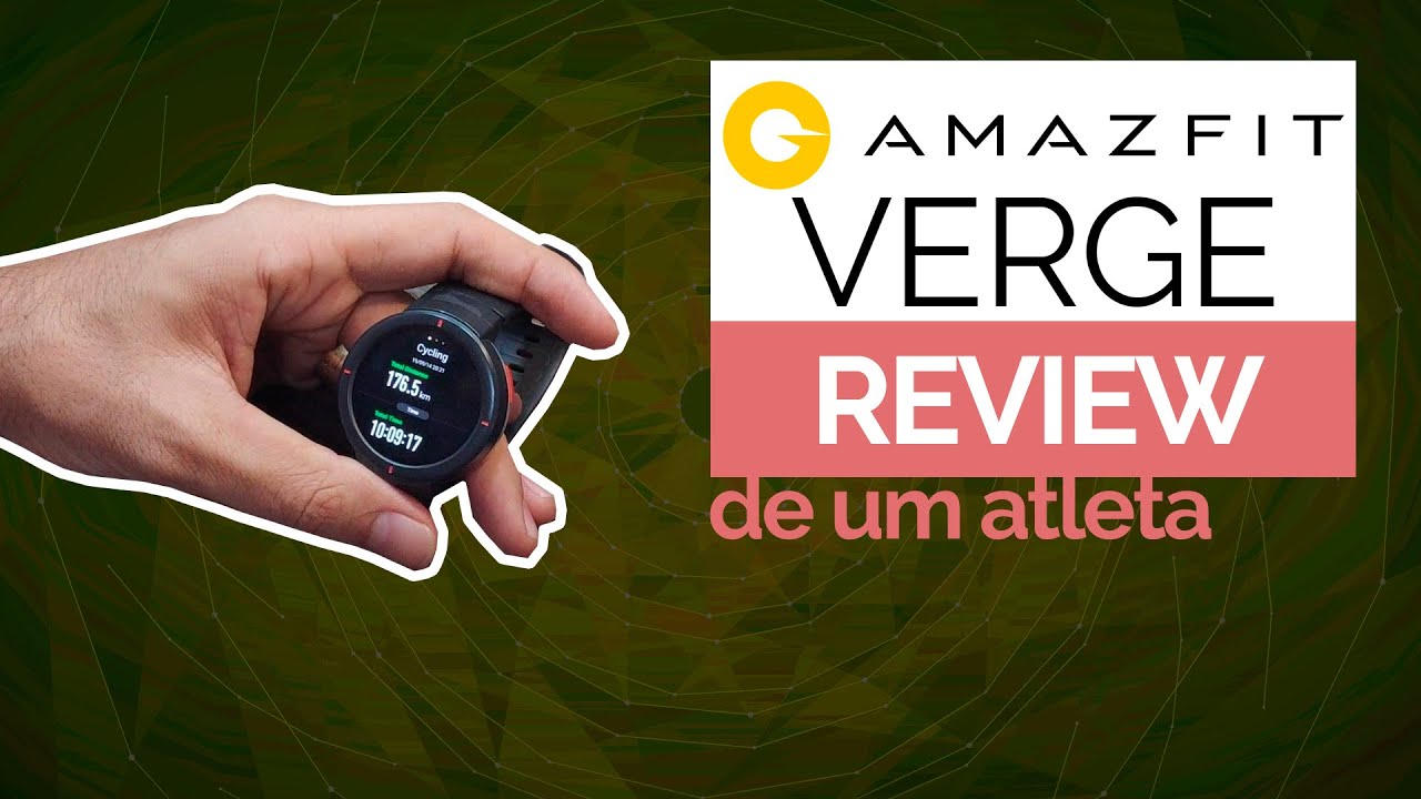 AMAZFIT VERGE - REVIEW DE ATLETA *muitas dicas interessantes*