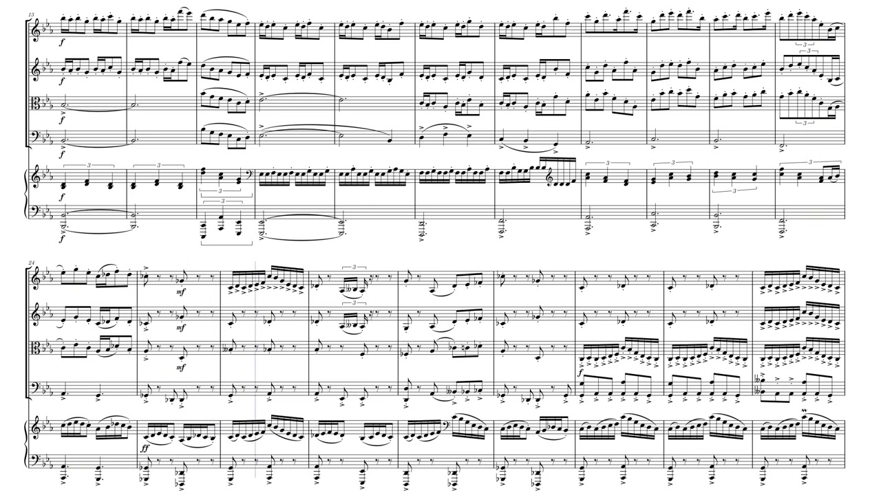 Quintet In C Minor - Movement II