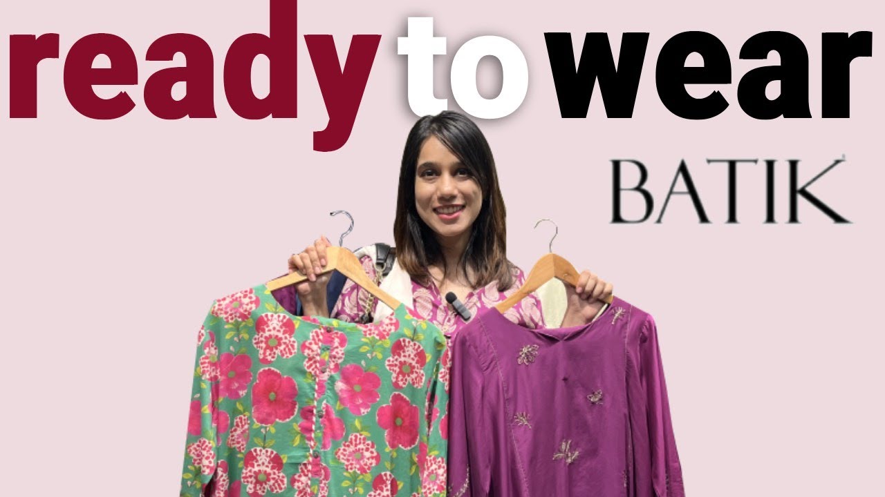 My shopping from BATIK new arrivals 2024 | Eid Collection