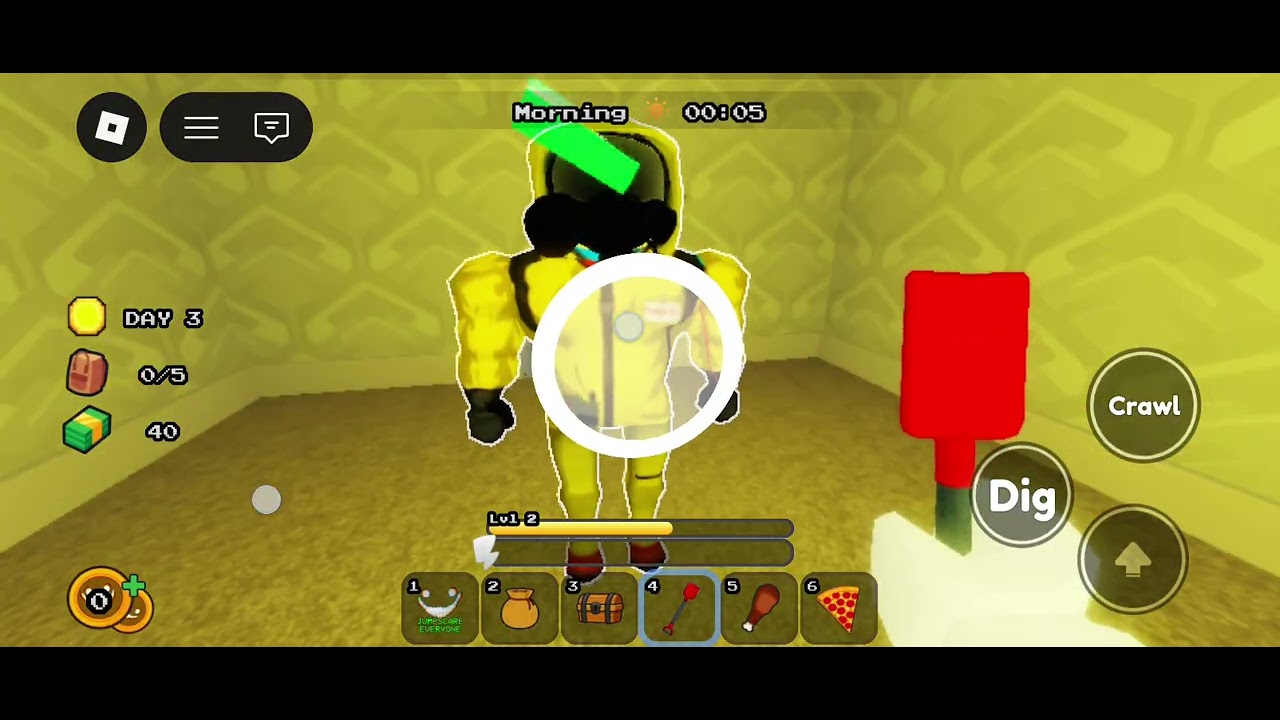 Playing escape the backrooms (idk)