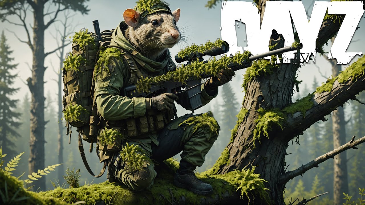 DayZ Sniping players from a Tree - Official Server #dayz