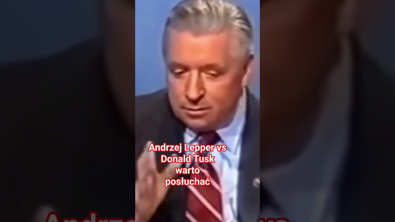 Andrzej Lepper vs Donald Tusk #viral #tusk #nawrocki #lepper #polityka #polska