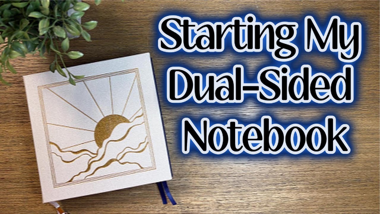 🌤 Setting Up My Archer & Olive Dual-Sided Notebook 🌙
