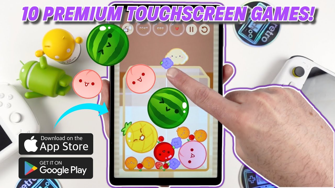 10 Great PREMIUM Touchscreen Games // Android & Apple Tablets/Phones/Handhelds