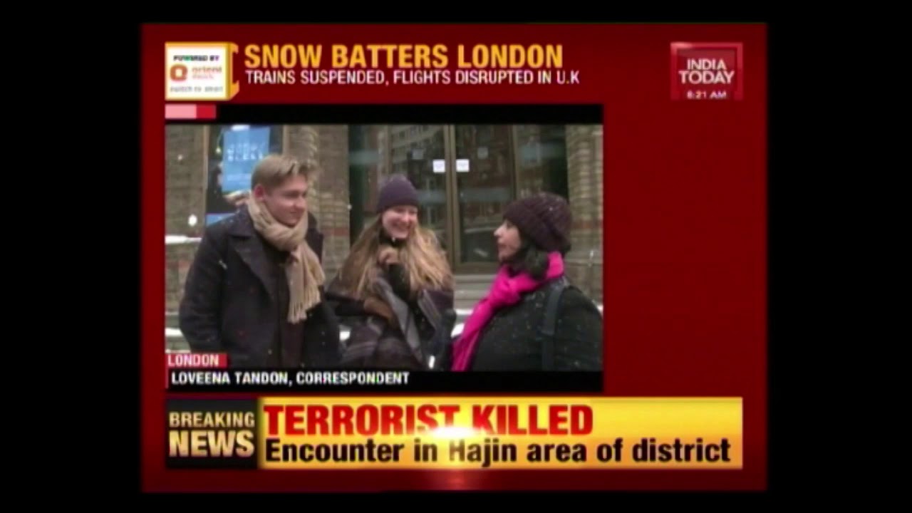 Snow Batters London As Blizzard Hits Capital | Int'l News