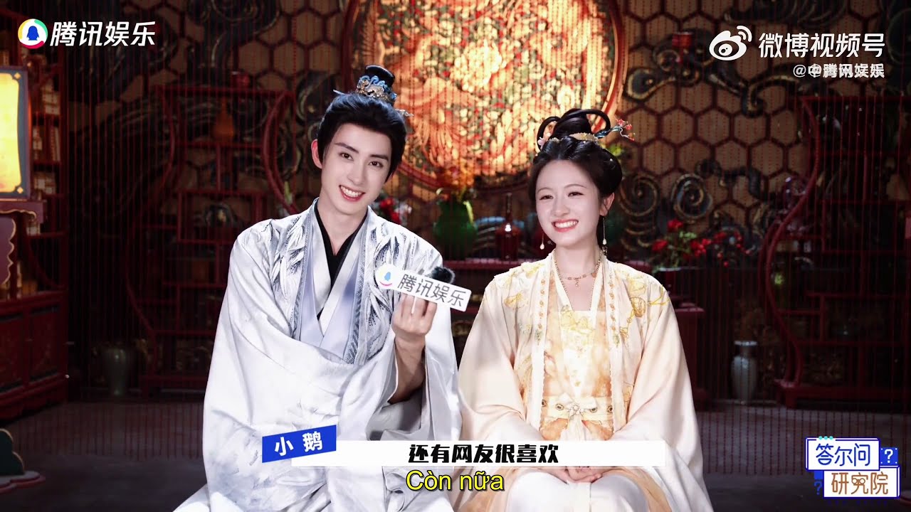 [VietSUB] Phỏng vấn diễn viên chính phim 'Triều Tuyết Lục' - Lý Lan Địch, Ngao Thụy Bằng