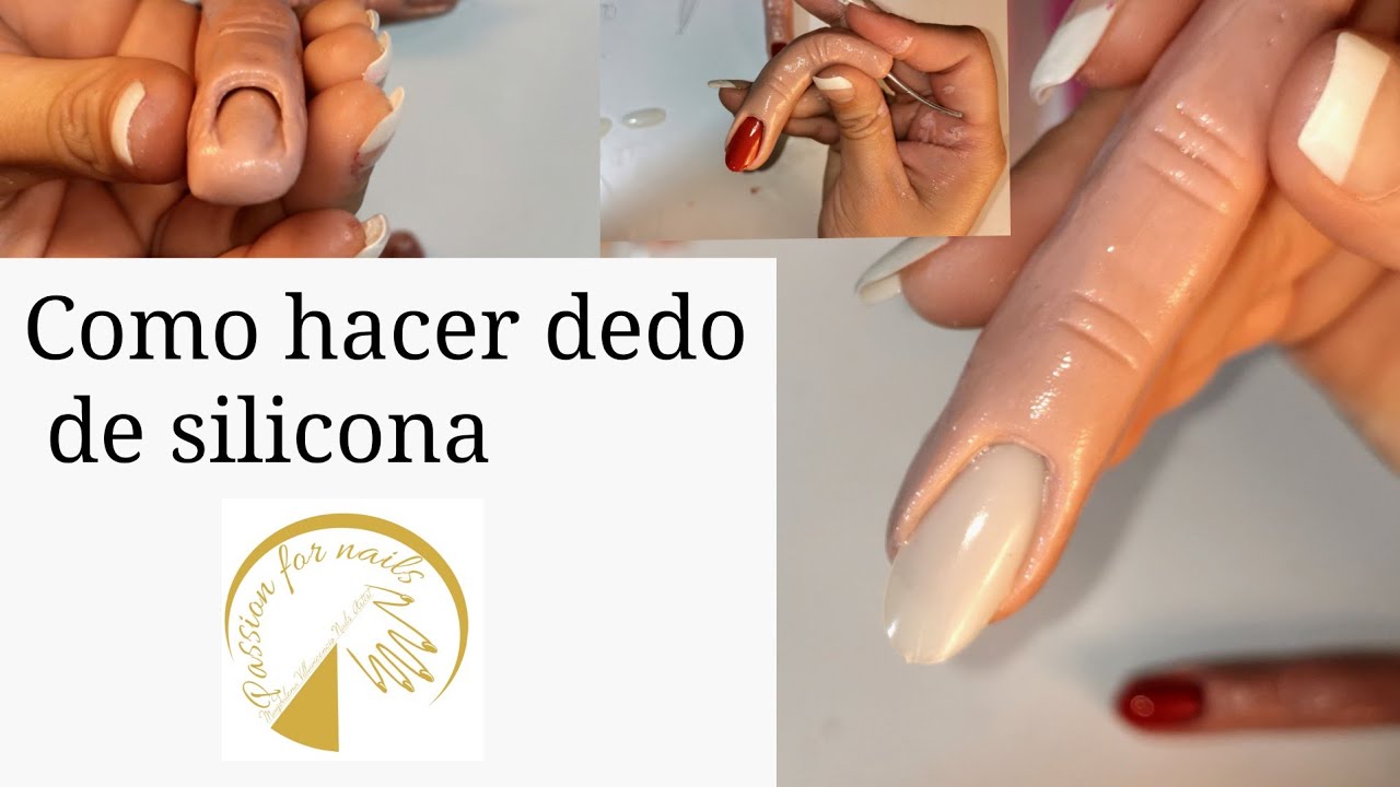 Como hacer dedo de prácticas de silicona en casa como el de Red iguana ((( realista y flexible)))