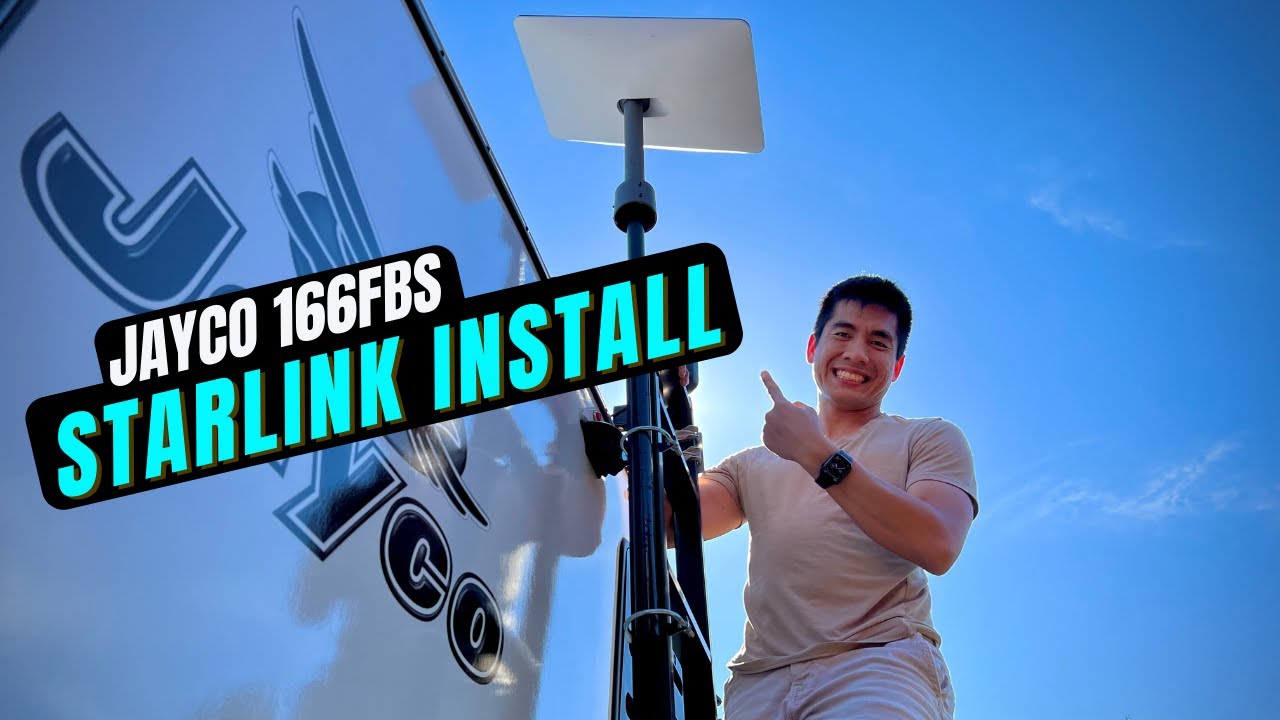 Jayco 166FBS - Starlink RV Install
