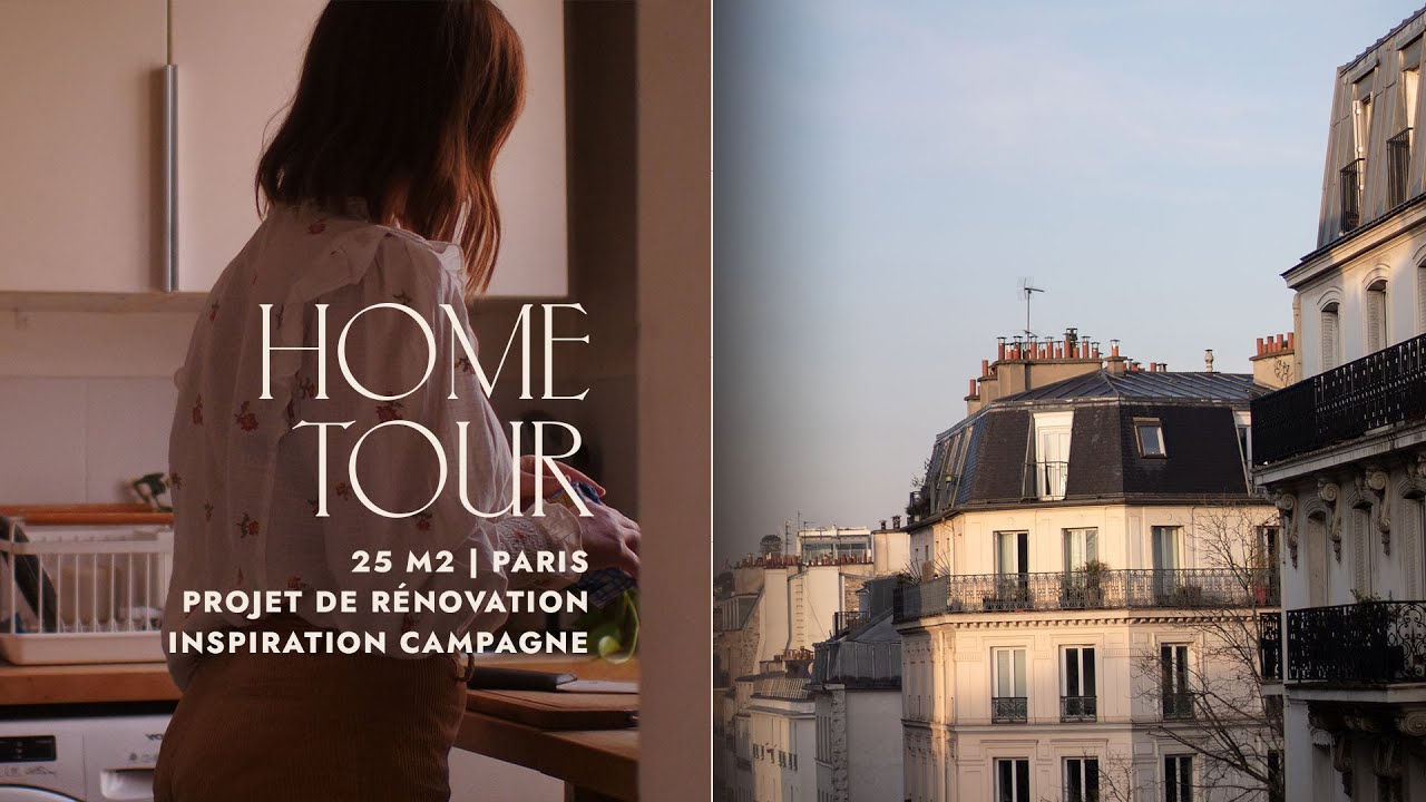 Je rénove mon appartement parisien 25 m2 (Inspiration campagne)  - Partie 1