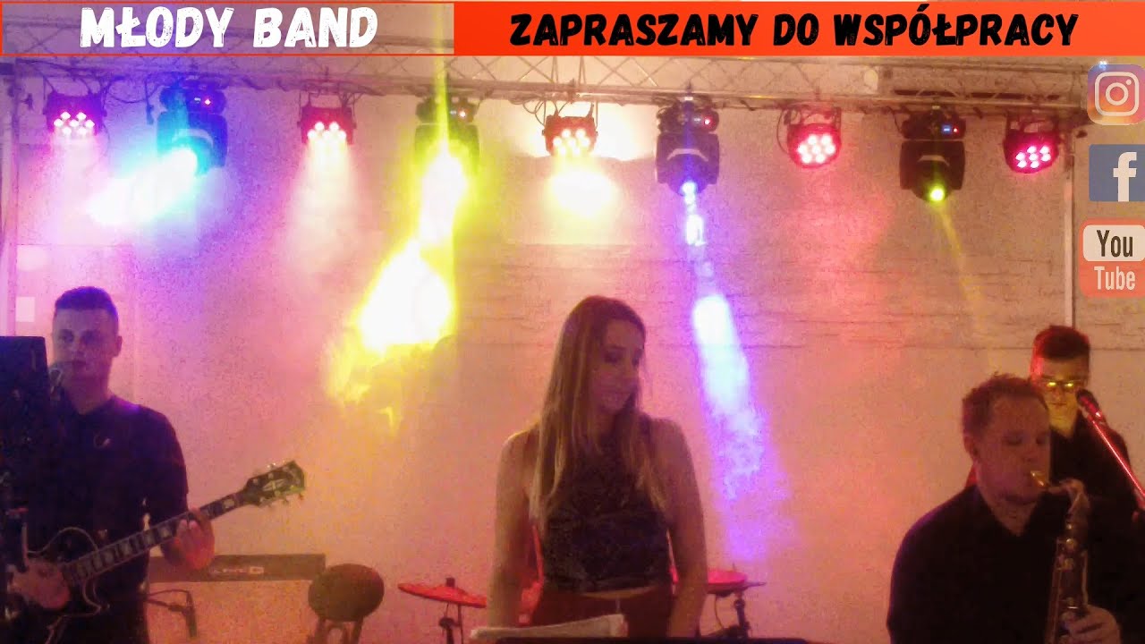 Zespół weselny muzyczny Młody Band mix Toruń Bydgoszcz Konin Włocławek Poznań 2018