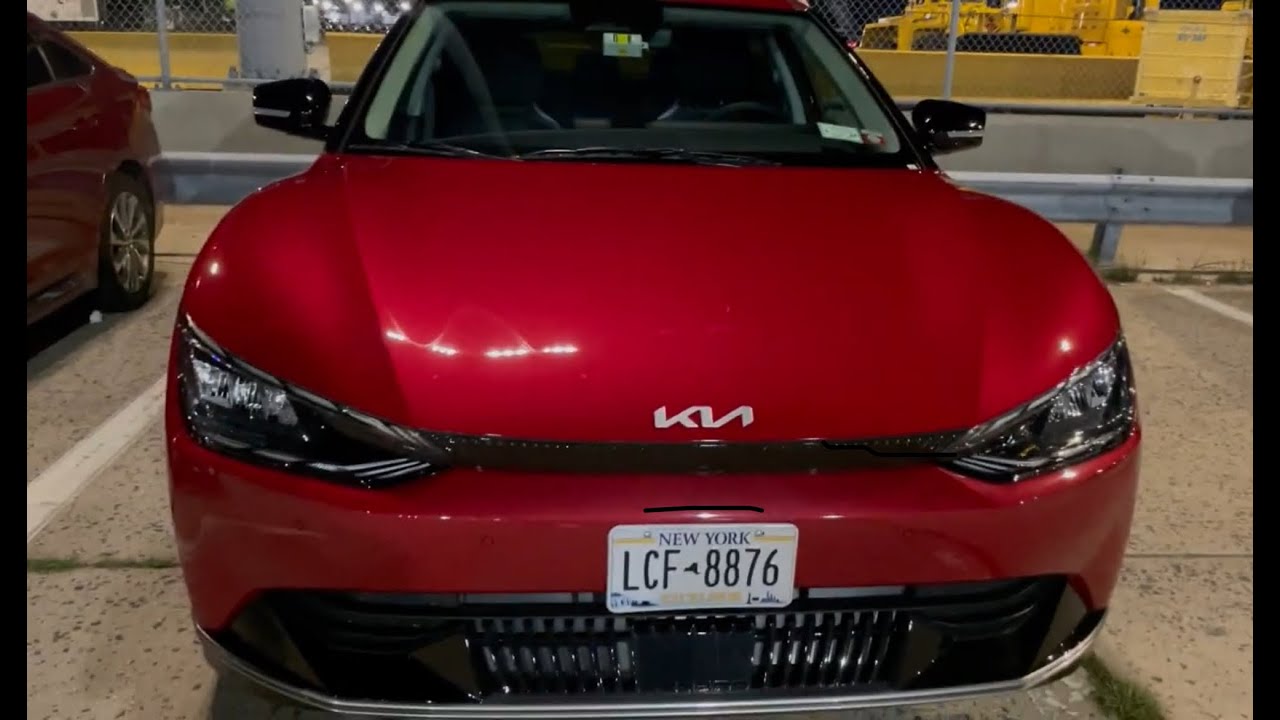 Renting a KIA EV6! road trip from NYC to BOSTON!