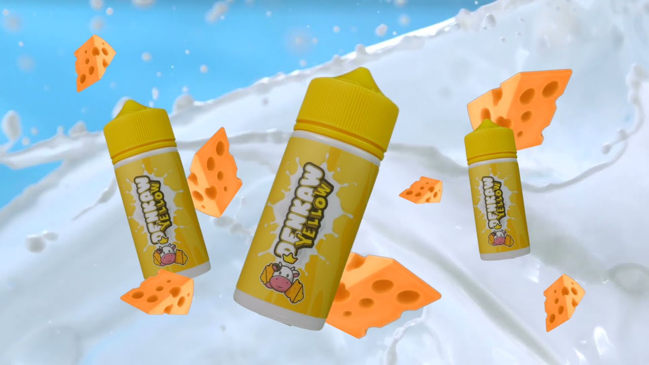 Creative Video Product | Liquid Vape Milk & Cheese | Epic Transition Inspiring by Daniel Schiffer