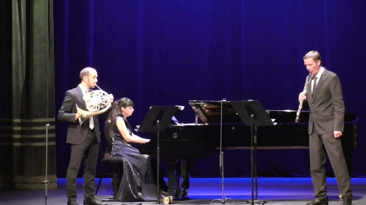Reinecke: Trio for oboe, horn and piano op. 188, Kai Frömbgen, Szabolcs Zempléni, Mariann Marczi