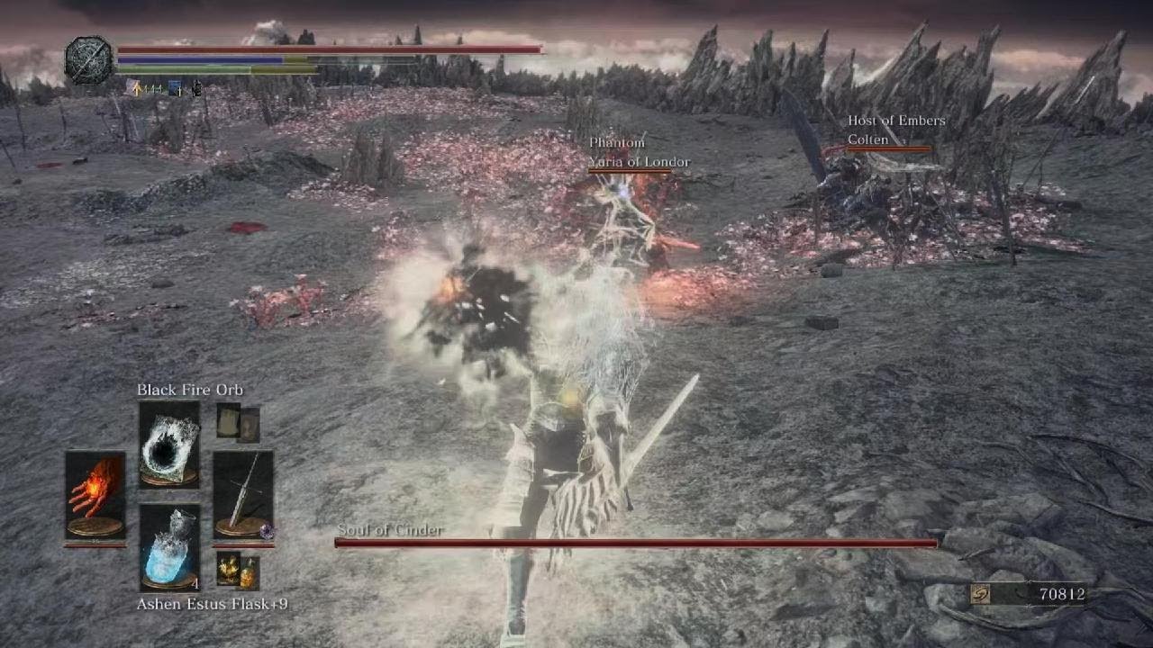Dark Souls III Soul of Cinder Phantom Help