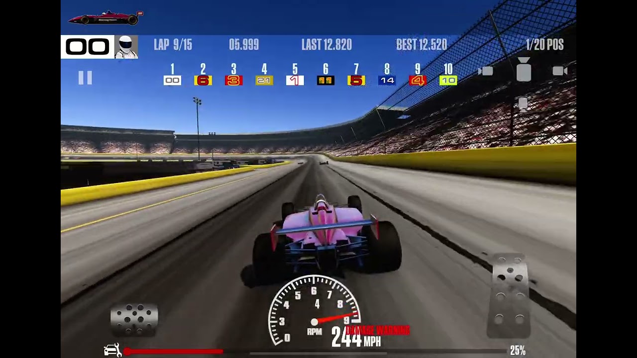 2025 INDY 500 - STOCK CAR RACING GAMEPLAY