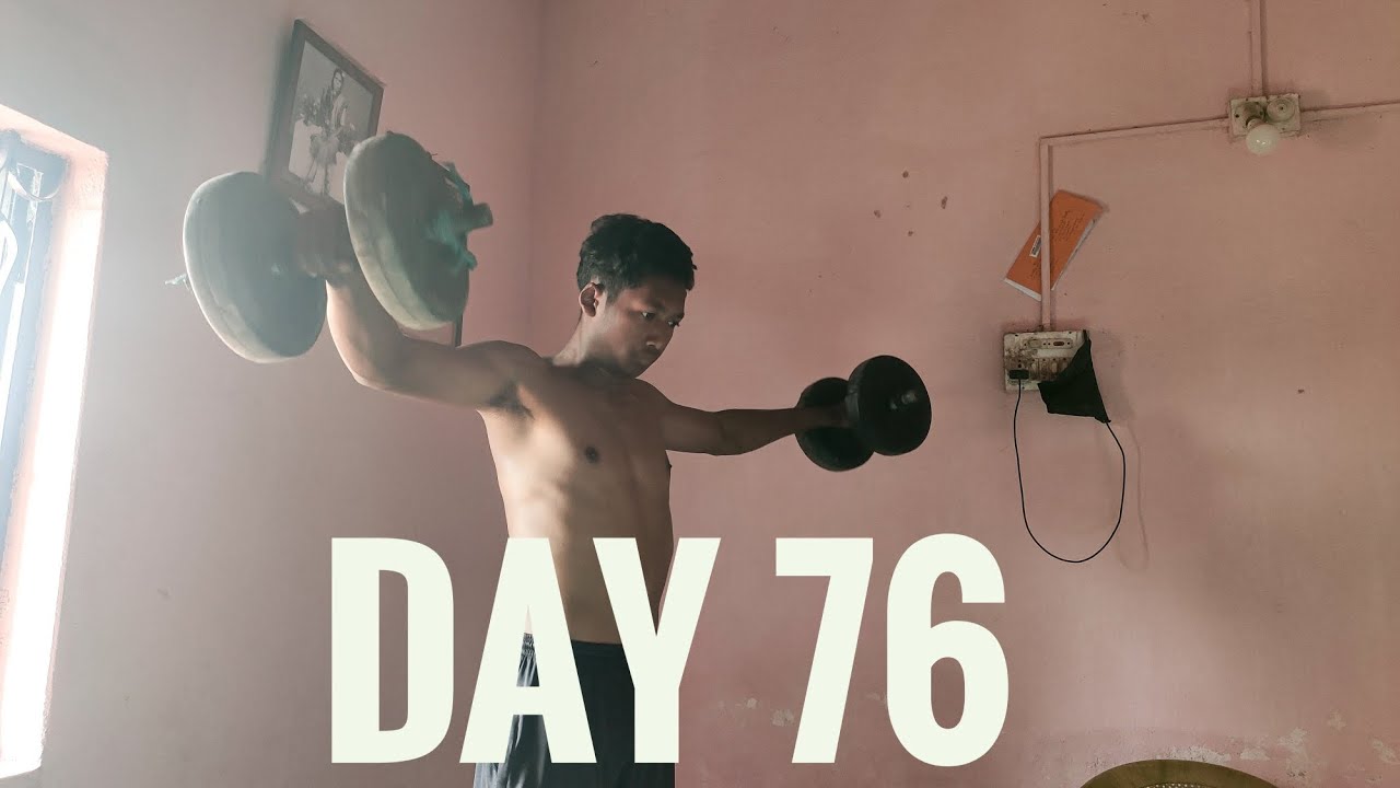 Shoulder Gains Day 76 | Heavy Workout for Wide Shoulders