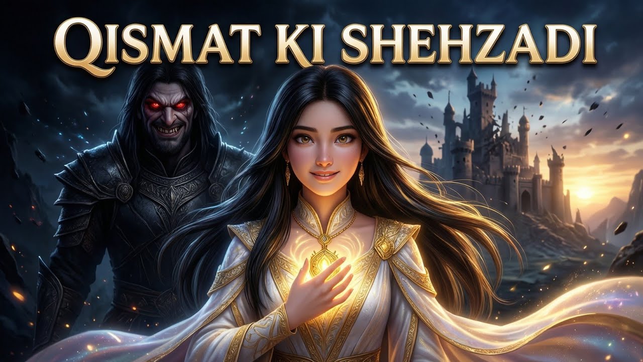 Qismat Ki Shehzadi 👑 | fairies stories |  princess stories | Urdu stories | #fairytalesstory