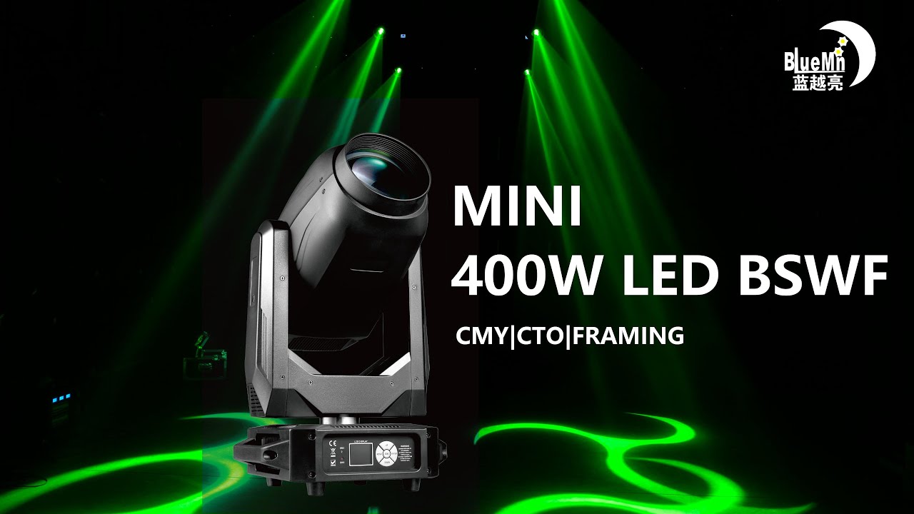 BLUEMOON NEW Mini 400W LED BSWF Profile Light Framing Light for Theater Lighting Concert Lighting