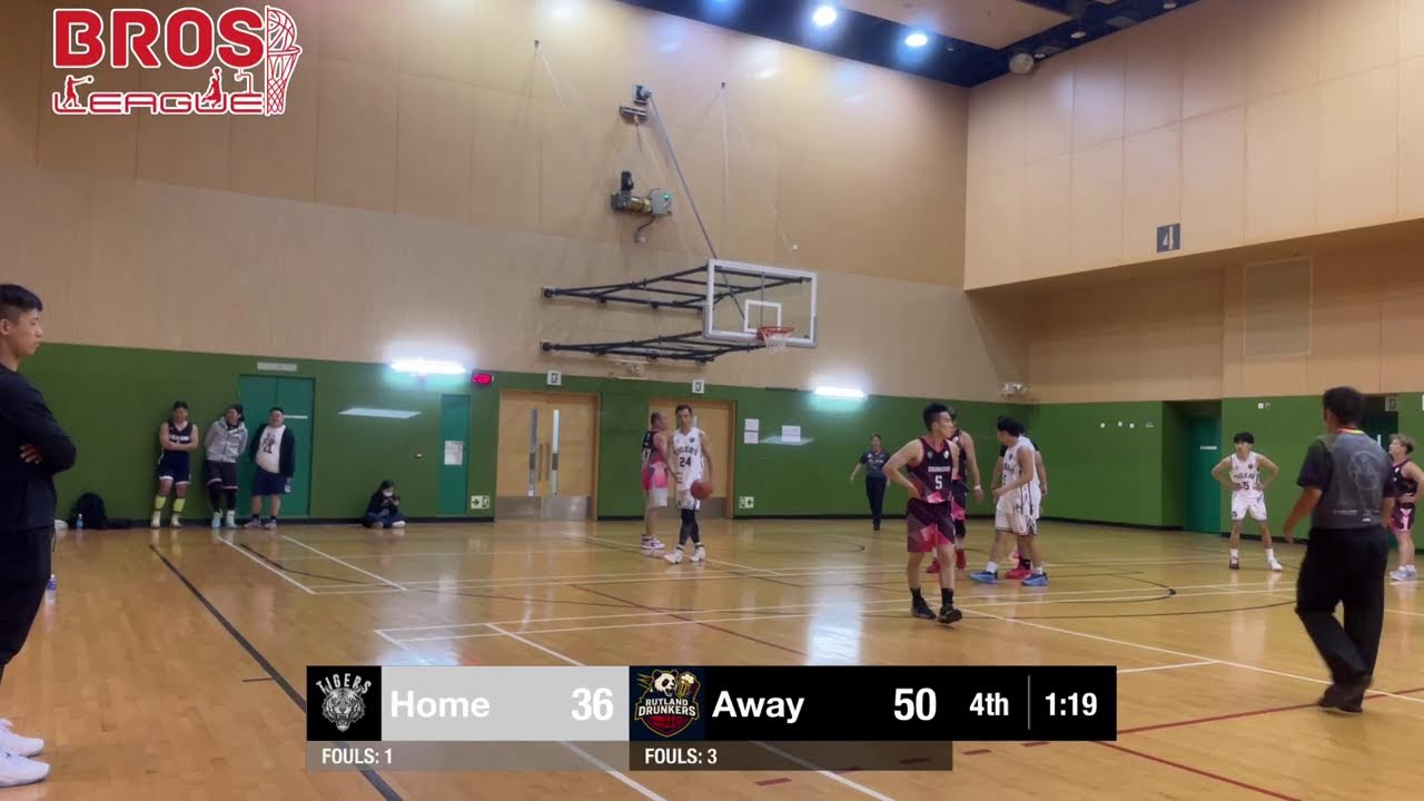 BROS Live 20260130 HONG KONG TIGERS(白) vs Rutland Drunkers(黑)