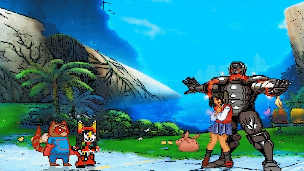 Mugen : Honey The Cat & Rigby-1105 Vs Yumiduka Satsuki & Ultron X (Request)