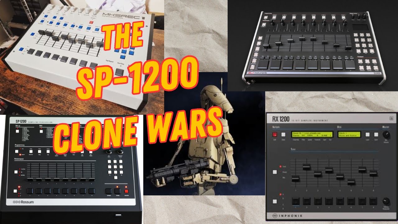 Attack Of The Clones | The SP-1200 Clone Wars | The BBK Episode 59 #sp1200 #s2400 #production