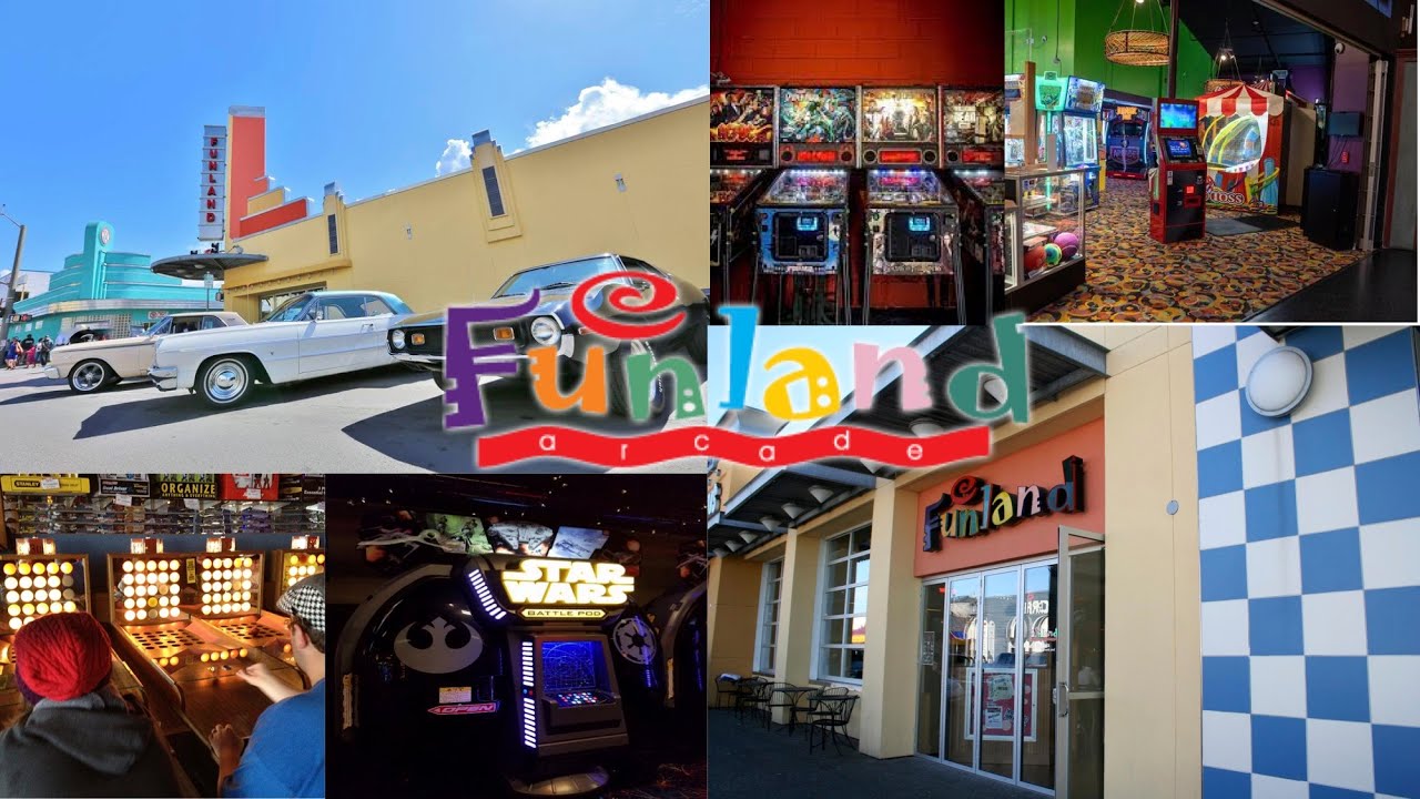 Kapows Arcade Adventures Tour of Funland Arcade, Seaside, Oregon August 2020