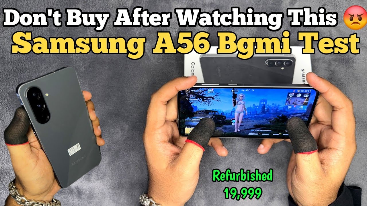 Samsung A56 Bgmi Test in 2026😡 Don't Buy