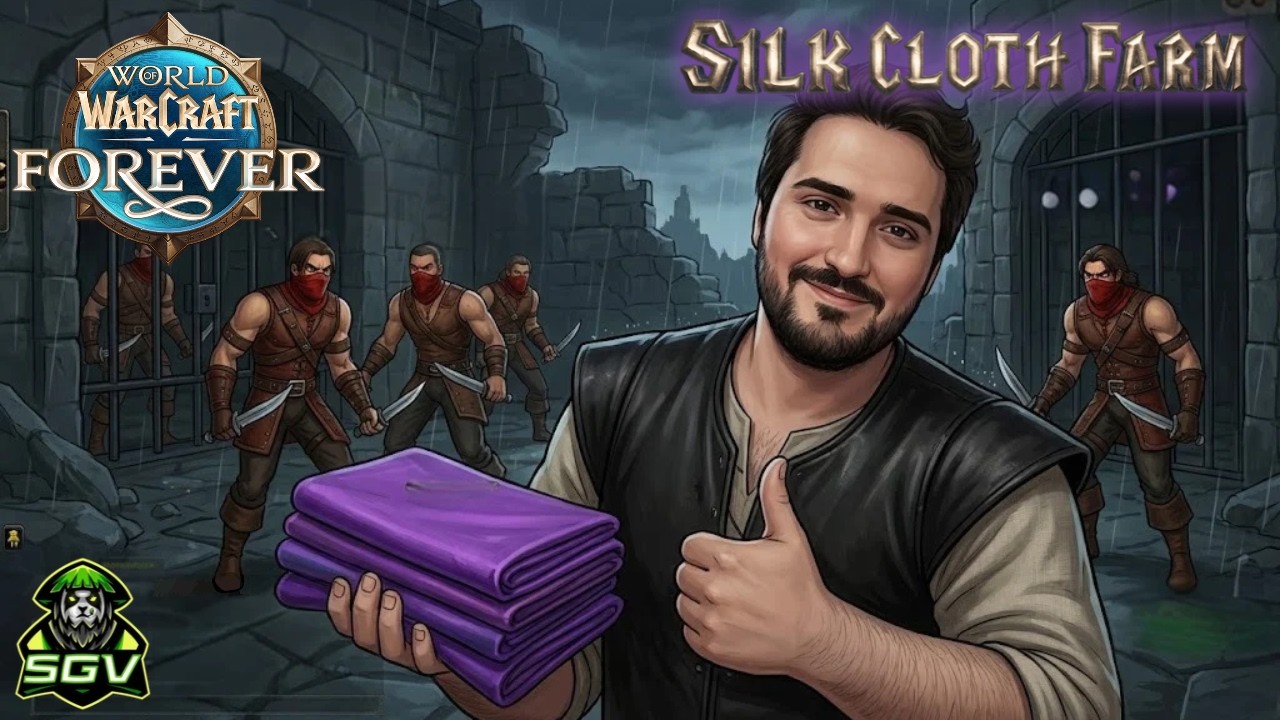 Wow Forever (Beta) Best Silk Cloth Farm 4-7 Gold Per Hour