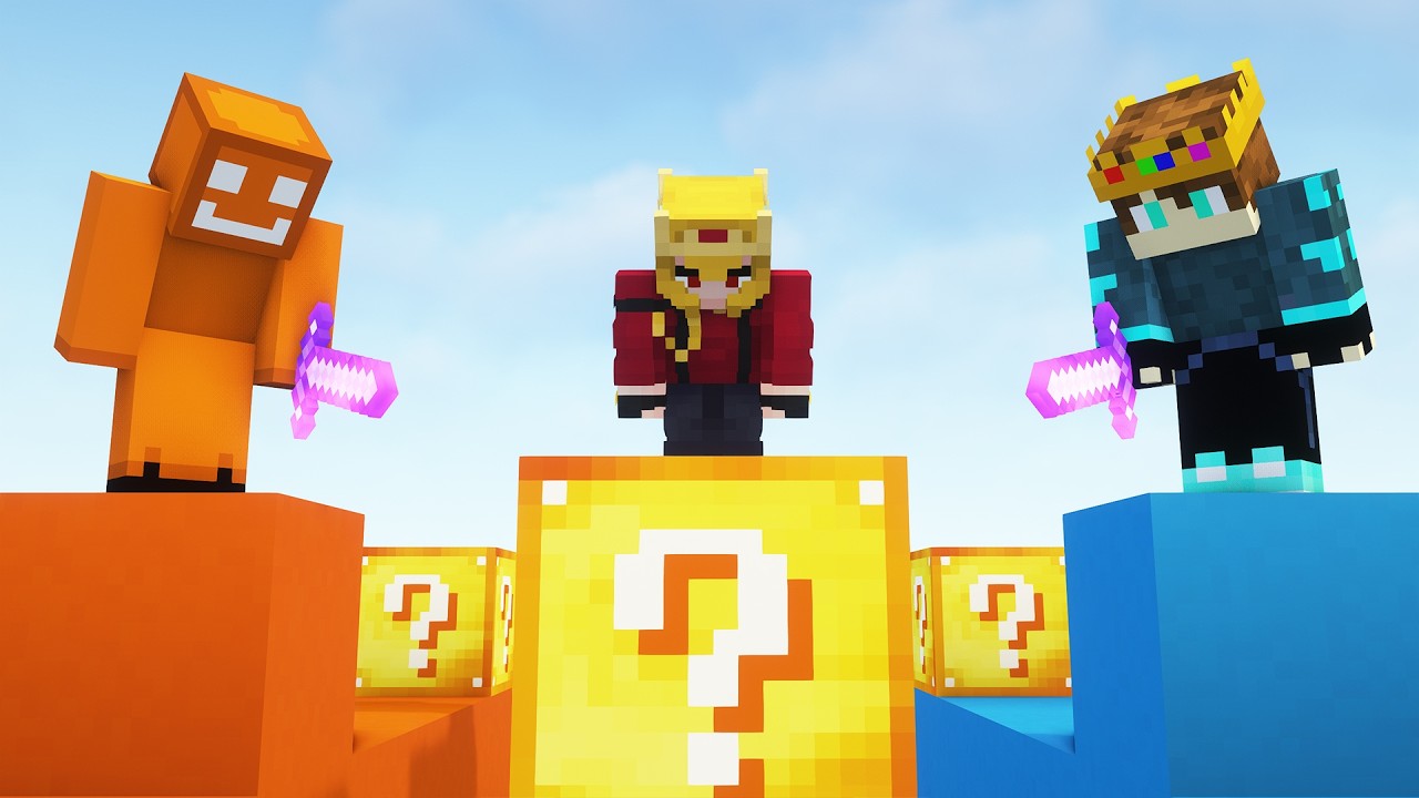 LUCKY BLOCK RACE gegen TooBad und MorizzGMC!