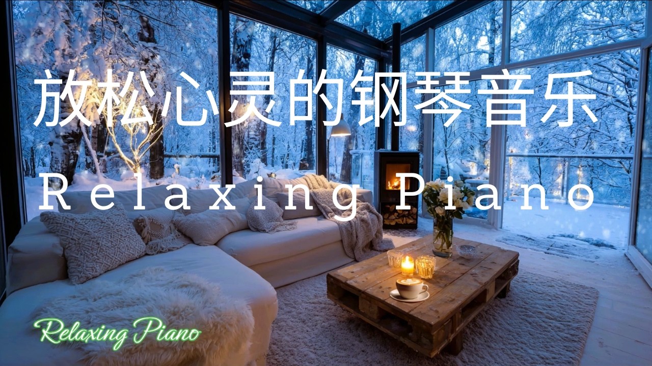 点击1小时钢琴舒缓旋律，陪你度过宁静时光🎵 Piano Music for Stress Relief & Relaxation