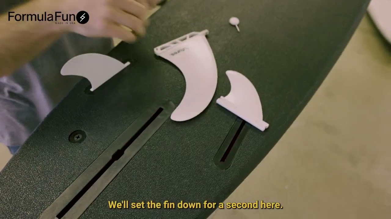 How To Install Fins (Doho) - Formula Fun Surfboards