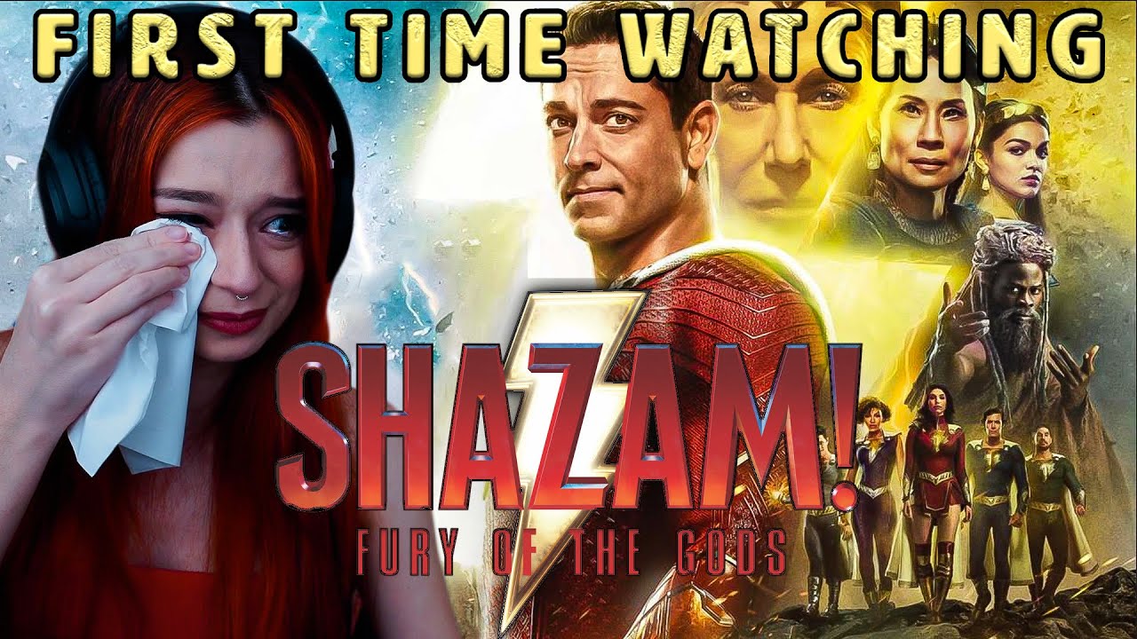 Shazam 2 PRANKED me! I cried for NO reason! (first time watching)