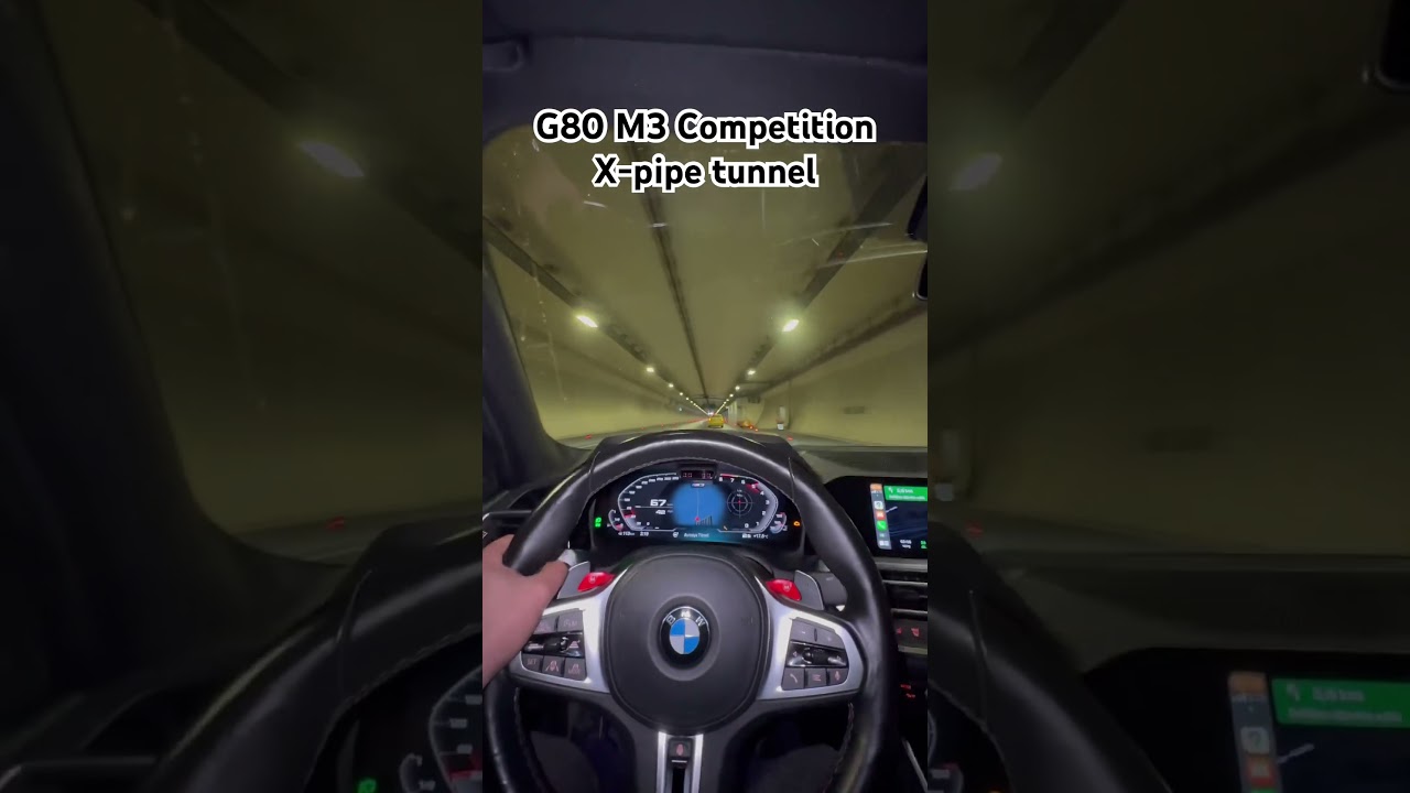 BMW G80 M3 COMPETITION X-PIPE TUNNEL
