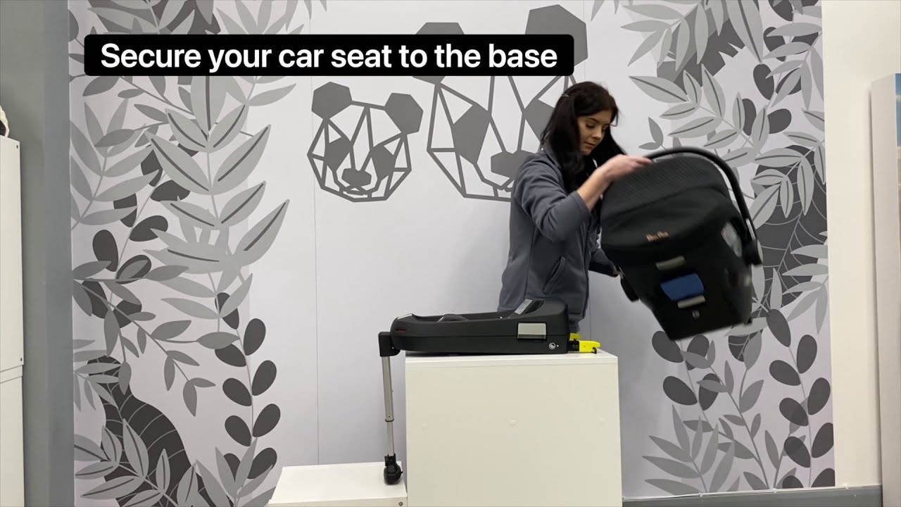 How to fit the Silver Cross Simplifix Isofix Base and Simplicity Car Seat