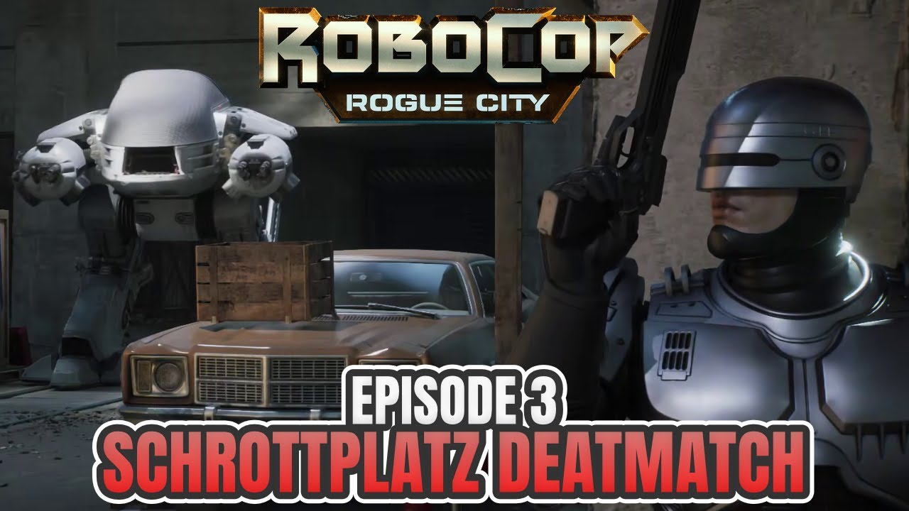 RoboCop: Rogue City – Episode 03: Schrottplatz Deathmatch | Stahl gegen Abschaum