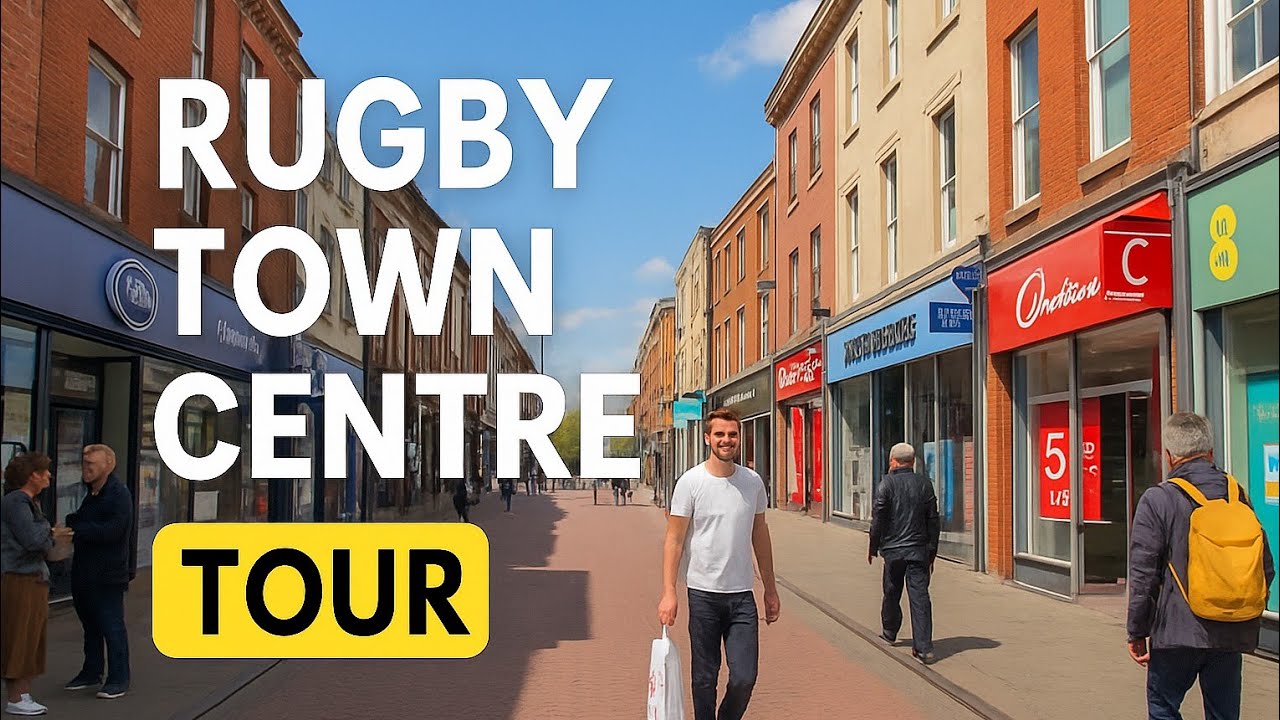 Ultimate Tour Rugby Town Centre: Shopping, History & Local Charm in Warwickshire 2025