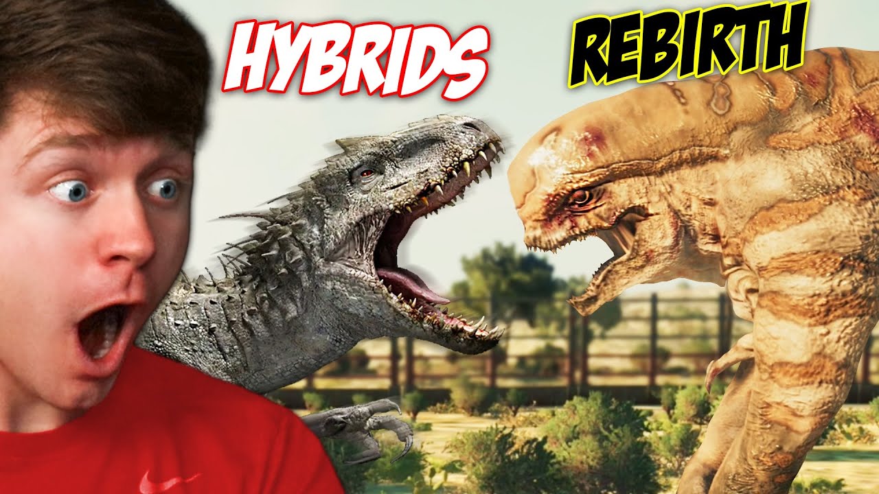 JURASSIC WORLD REBIRTH vs HYBRID DINOSAURS! - Jurassic World Evolution 2