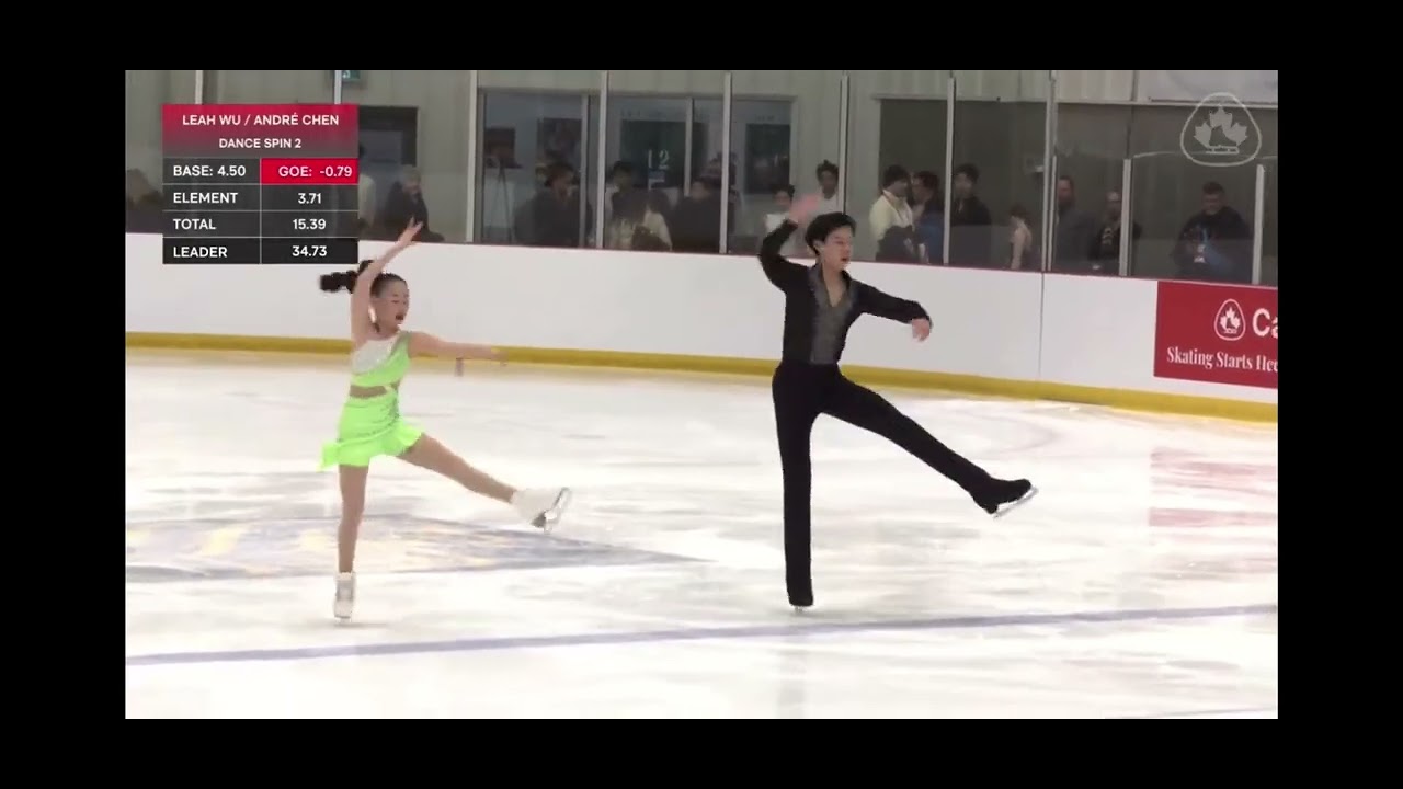 #Trophy Canada 2026 pre-novice Ice dance free dance