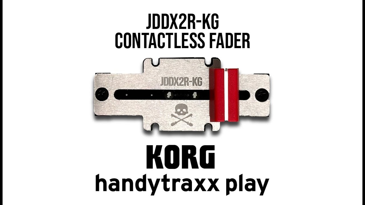 KORG HANDYTRAXX PLAY JDDX2R-KG FADER INSTALLAION