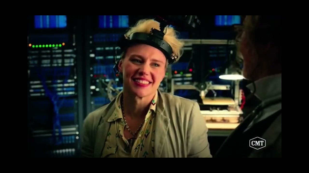 Ghostbusters (2016) end credits (CMT live channel)