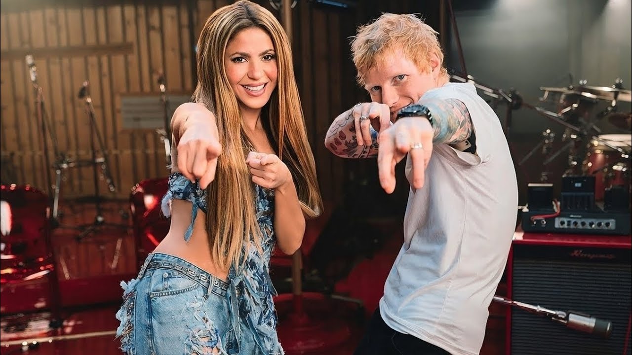 Ed Sheeran - SHAKIRA Hips Don't Lie (Official Music Video)