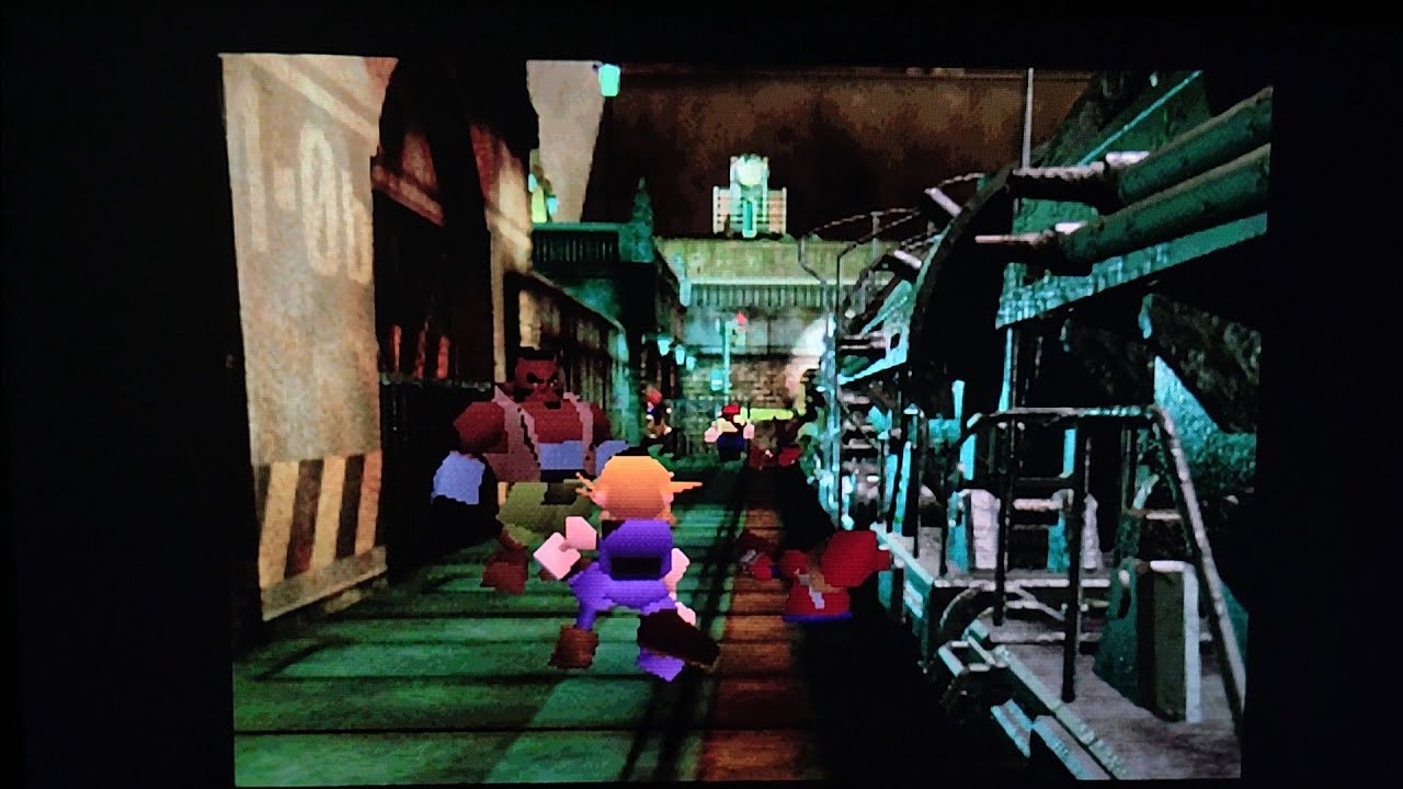 Final Fantasy VII Gameplay PlayStation Classic Mini Part 1