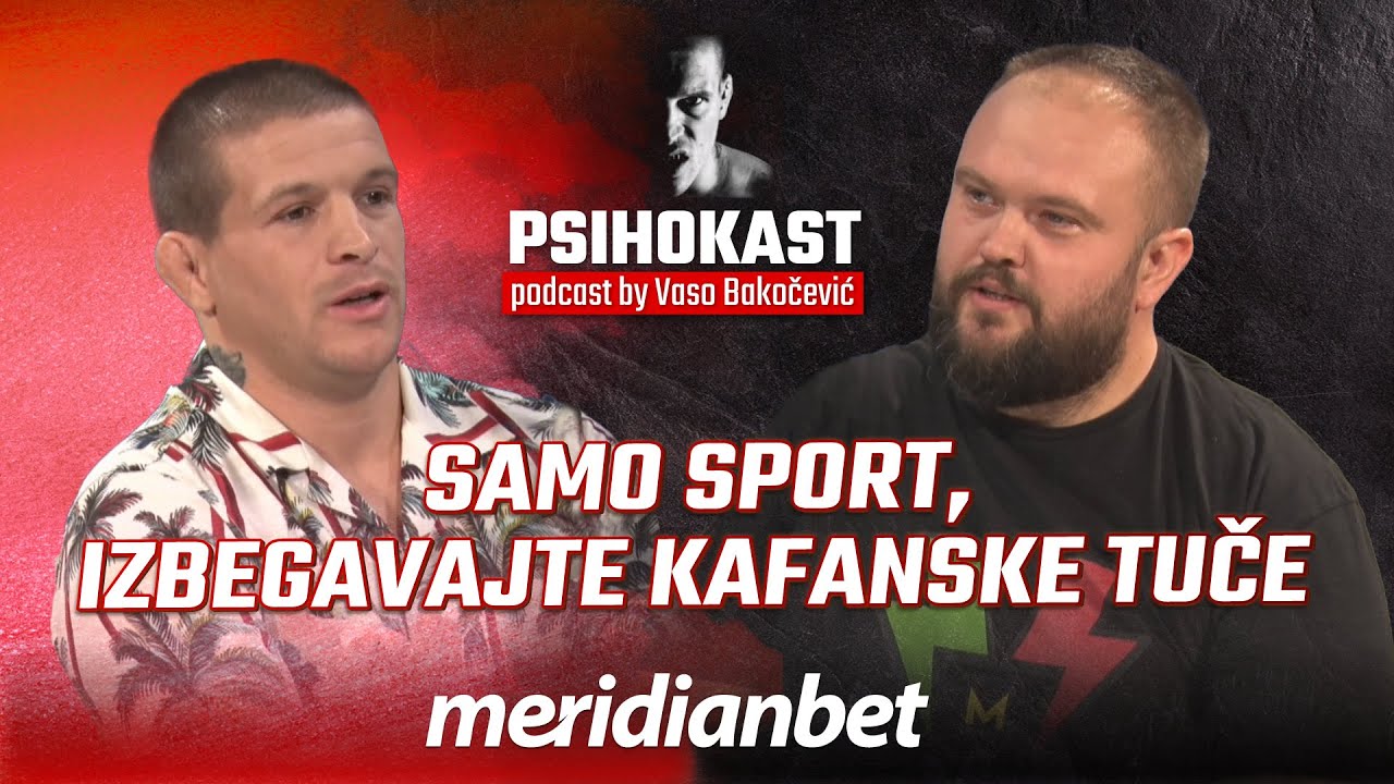 PSIHOKAST: Debeli Sremac (Hugestaff) - Nisam ponosan na kafanske tuče, posle toga uvek sledi kajanje