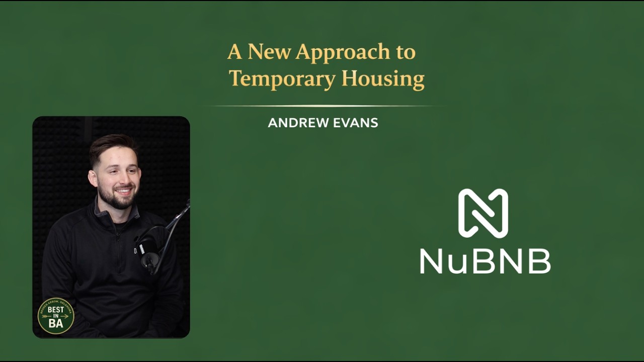 A New Approach to Temporary Housing | Andrew Evans | NuBNB | Ep 19