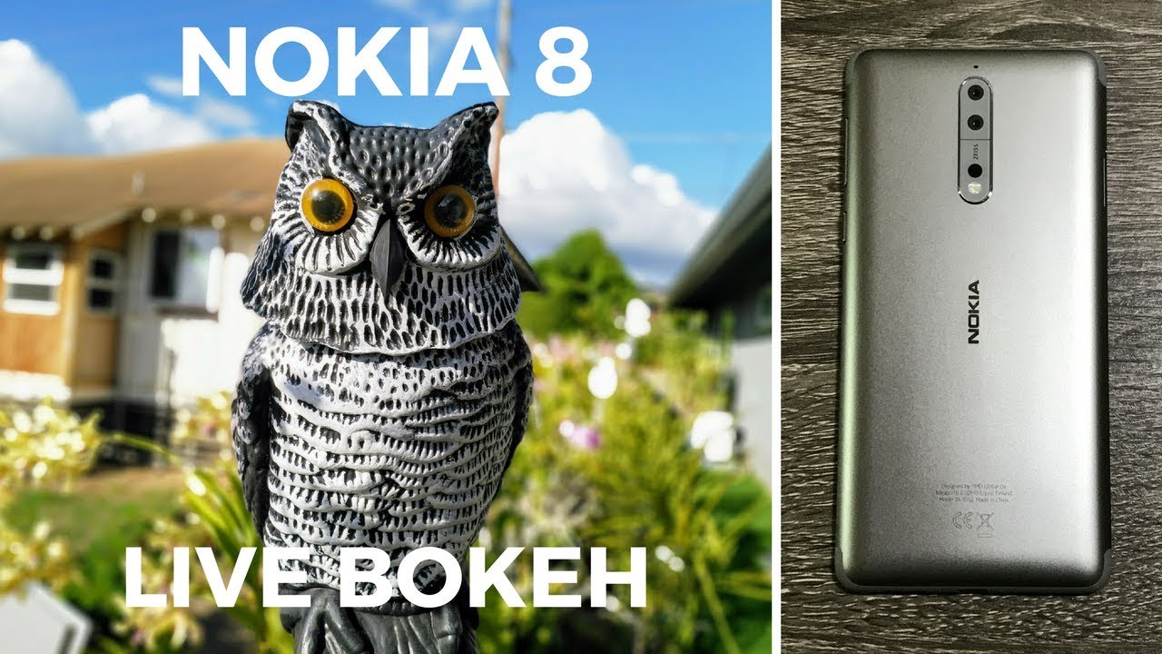 Nokia 8 "Live Bokeh" - Best portrait mode on a smartphone?