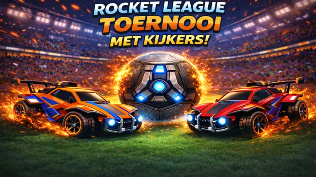 🔴 ROCKET LEAGUE TOERNOOITJE - SAMEN MET KIJKERS! - !video -  Live NL/BE