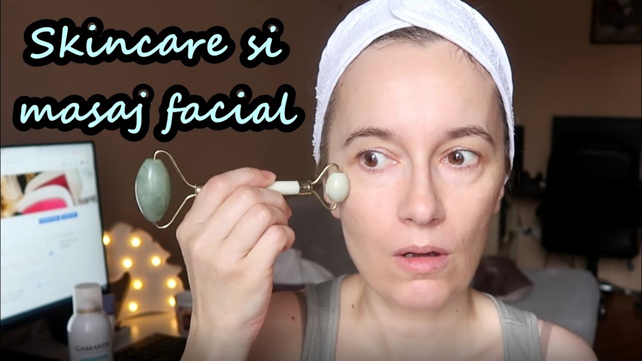 Skincare routine de weekend. Masaj facial si very soft makeu-up | Ten Matur