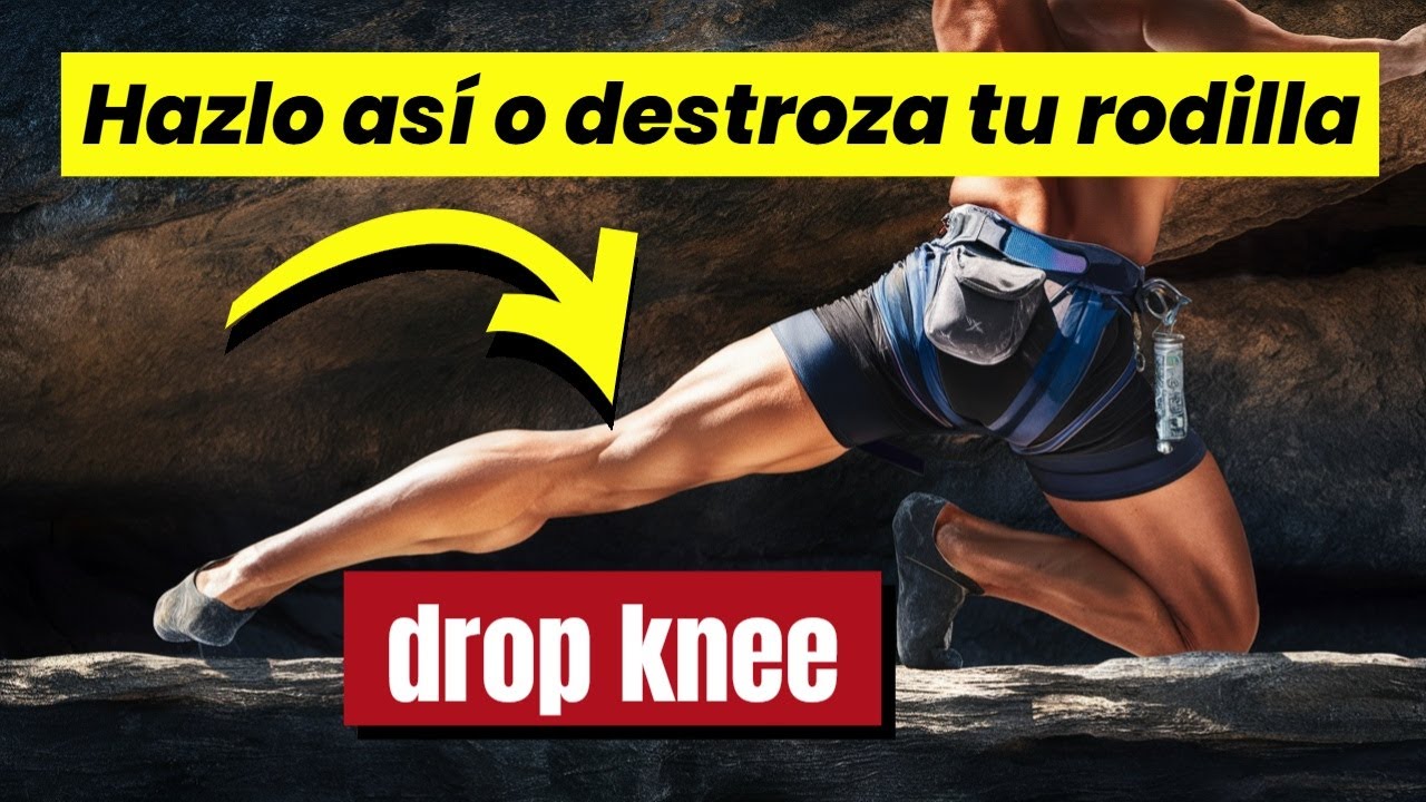 Deja de fallar en Escalada: Domina la técnica del Drop Knee